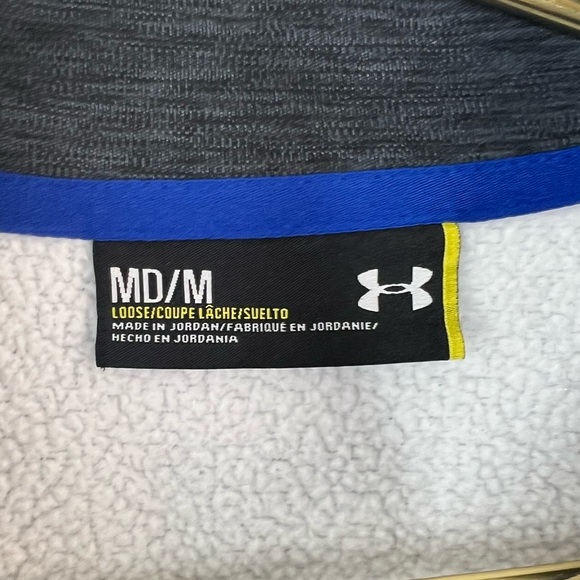 Under Armour Storm Gray Fleece Lined Pullover, Medium - Picture 6 of 6